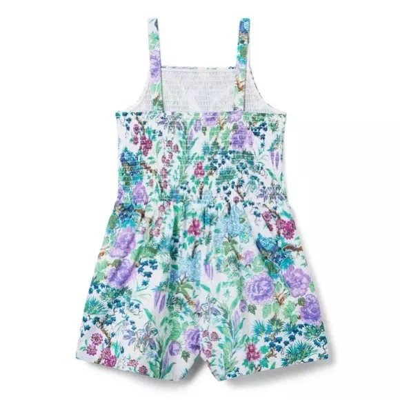 JANIE and JACK THE MIA SMOCKED ROMPER - Picture 3 of 14